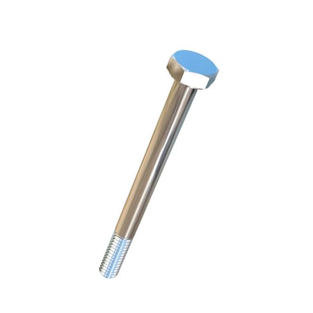 Allied Titanium Grade 2, 1/4"-20 Structural Bolt, Titanium, 3 in L 0000994